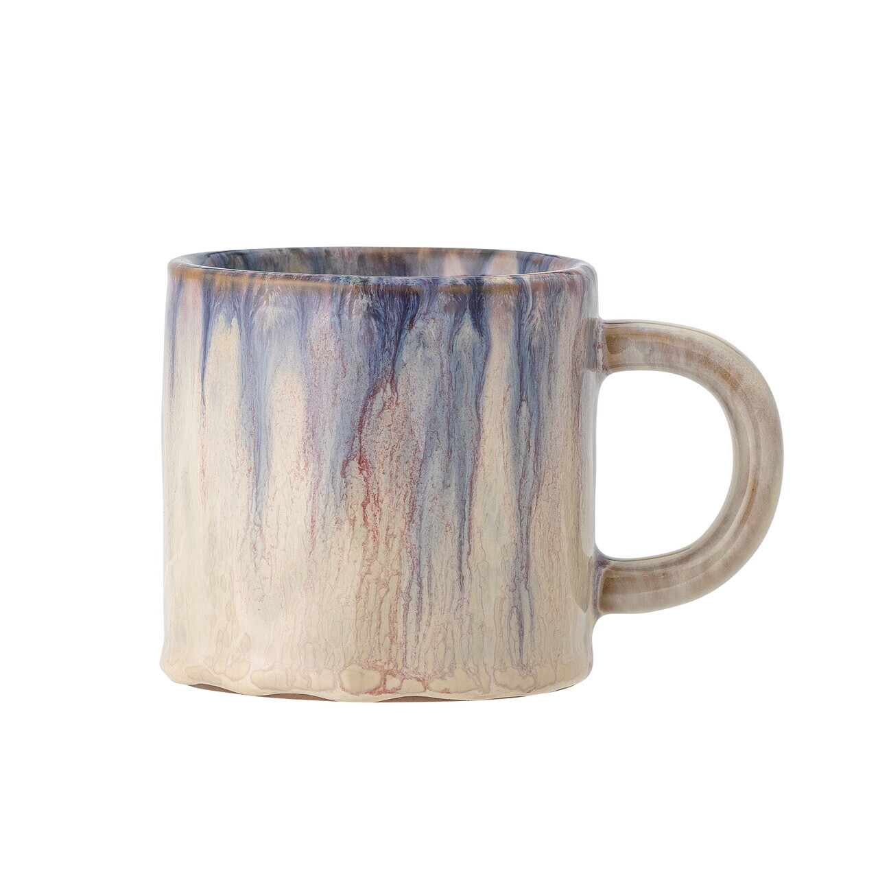 Ceasca, Bloomingville, Amalia, 8x7.5 cm, 250 ml, ceramica, albastru - imagine 3